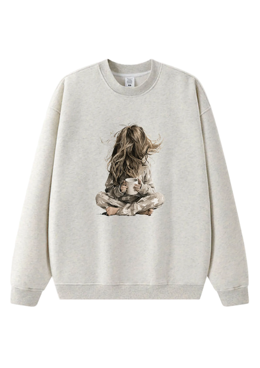 Windswept Girl sweatshirt
