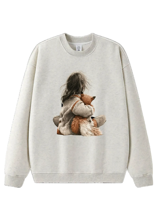 Windswept Girl sweatshirt
