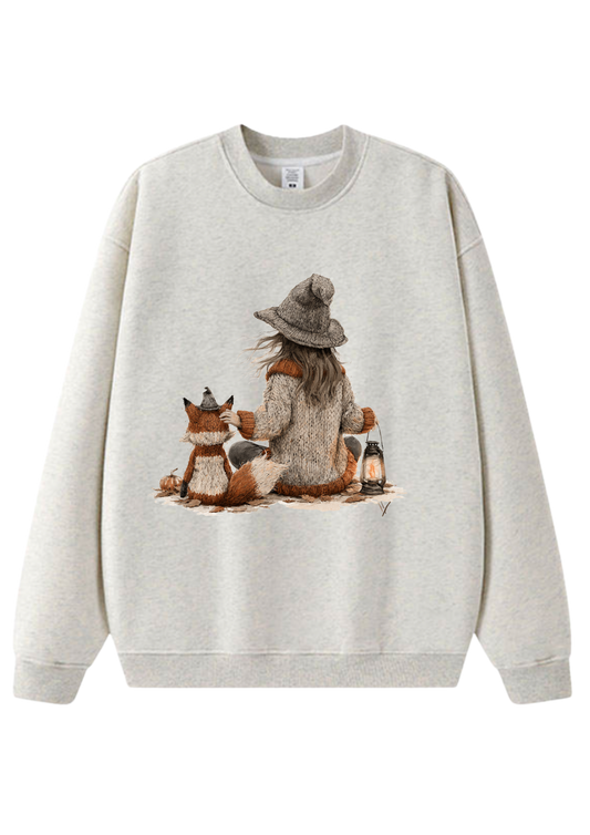 Windswept Girl sweatshirt