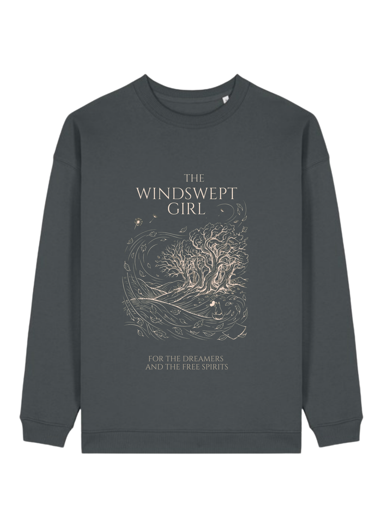 Chapter One Line and Ink sweatshirt in anthracite