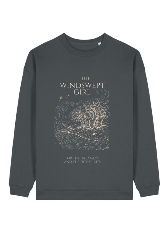Chapter One Line and Ink sweatshirt in anthracite
