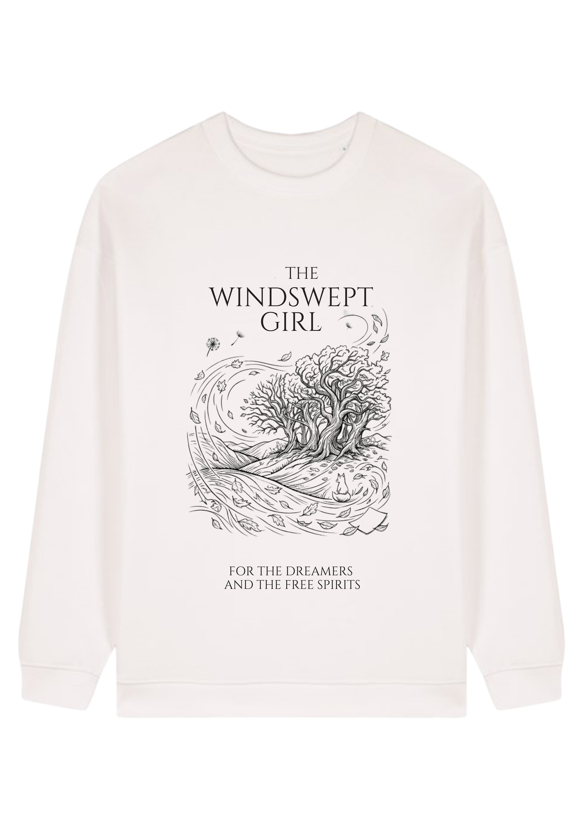 Chapter One Line and Ink sweatshirt in off-white
