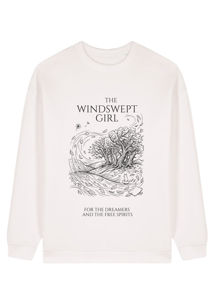Chapter One Line and Ink sweatshirt in off-white